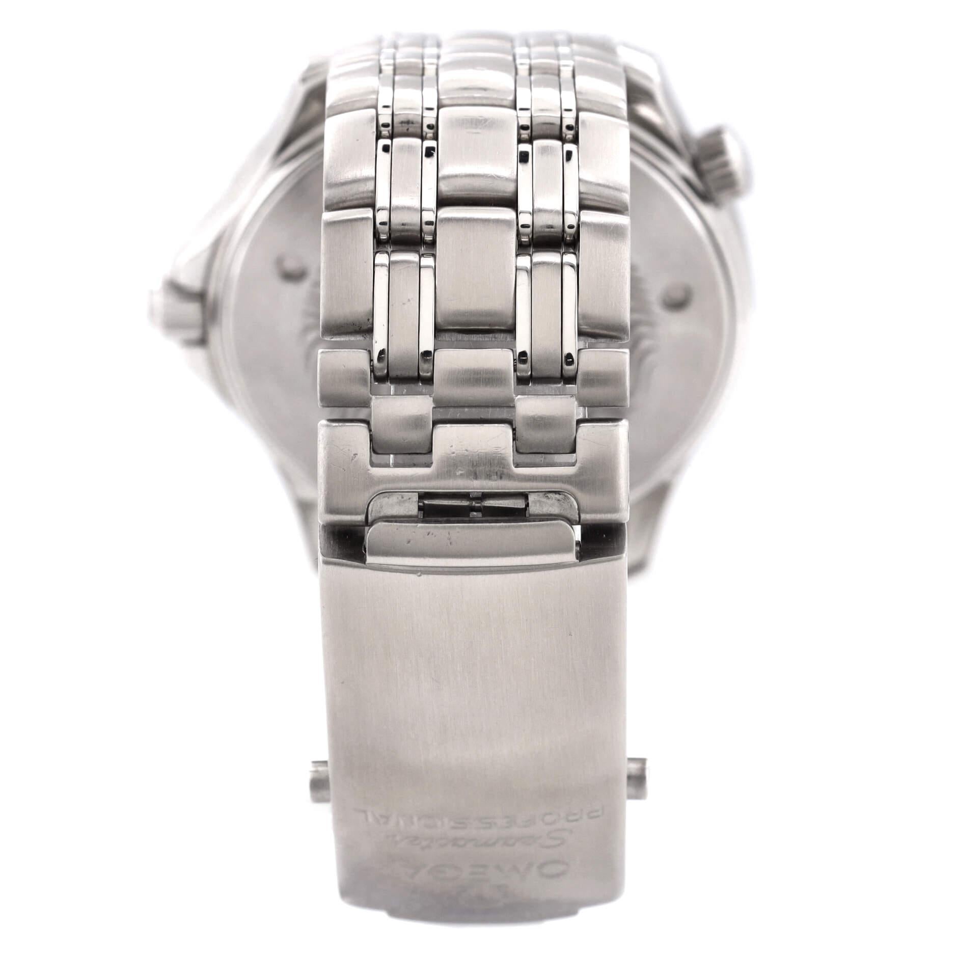 Women's or Men's Omega Seamaster Professional Diver Chronometer 300m Automatic Watch Stain