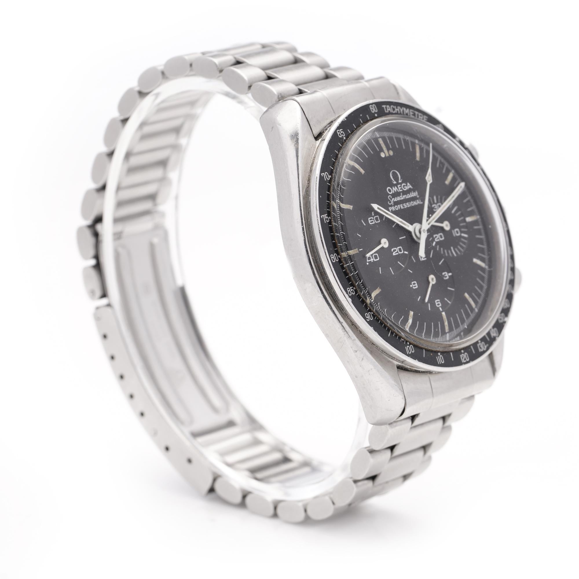 Omega Speedmaster Professional ‘Moonwatch’, 1974 In Good Condition For Sale In Braintree, GB