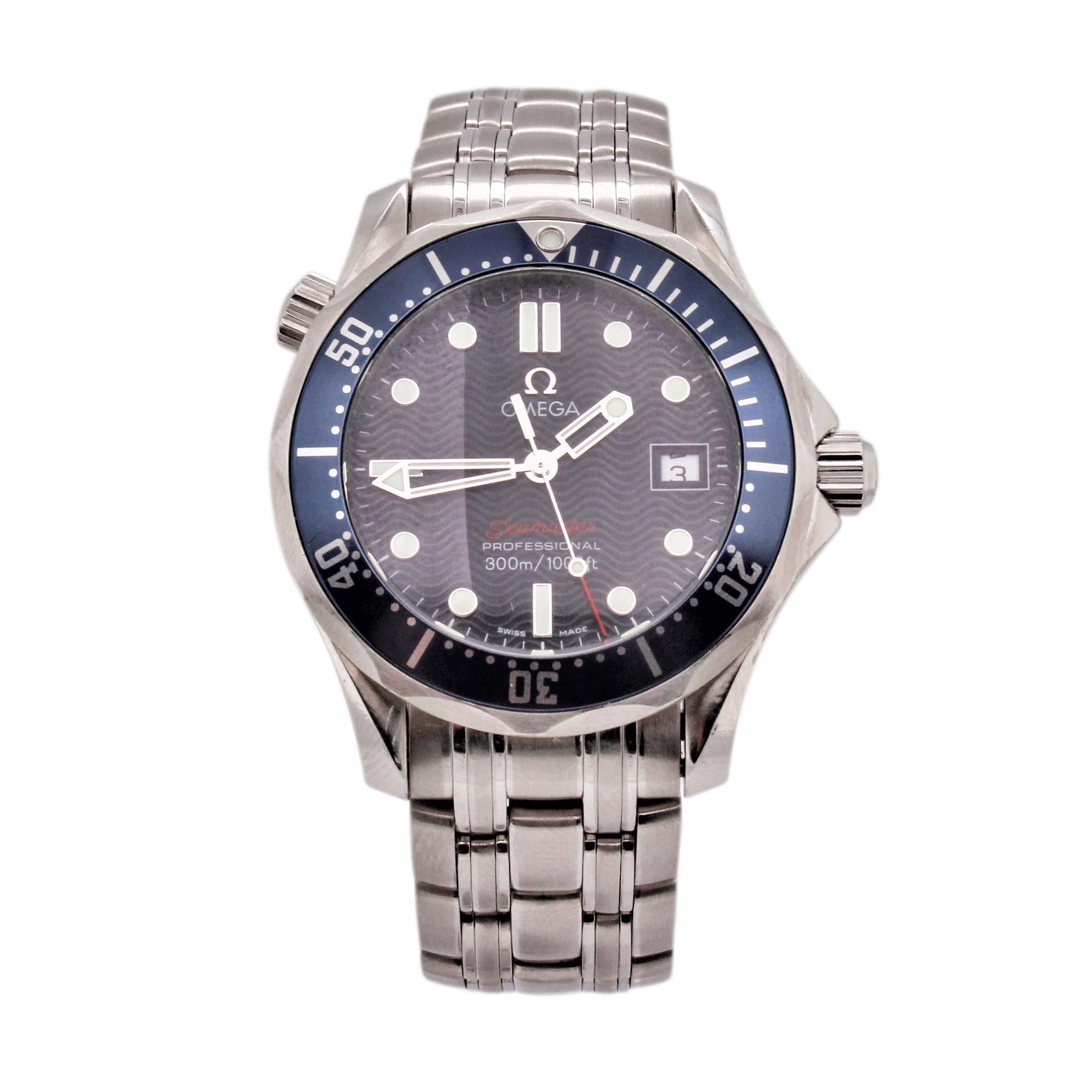 Marke: Omega

MATERIAL: Rostfreier Stahl

Breite des Bandes: 18,3 mm

Band Länge: 6,50 Zoll

Gewicht: 119,20 Gramm

OMEGA Swiss Made Herrenarmbanduhr aus Edelstahl.
Die Band bestand aus 7 Gliedern
Die Marke 