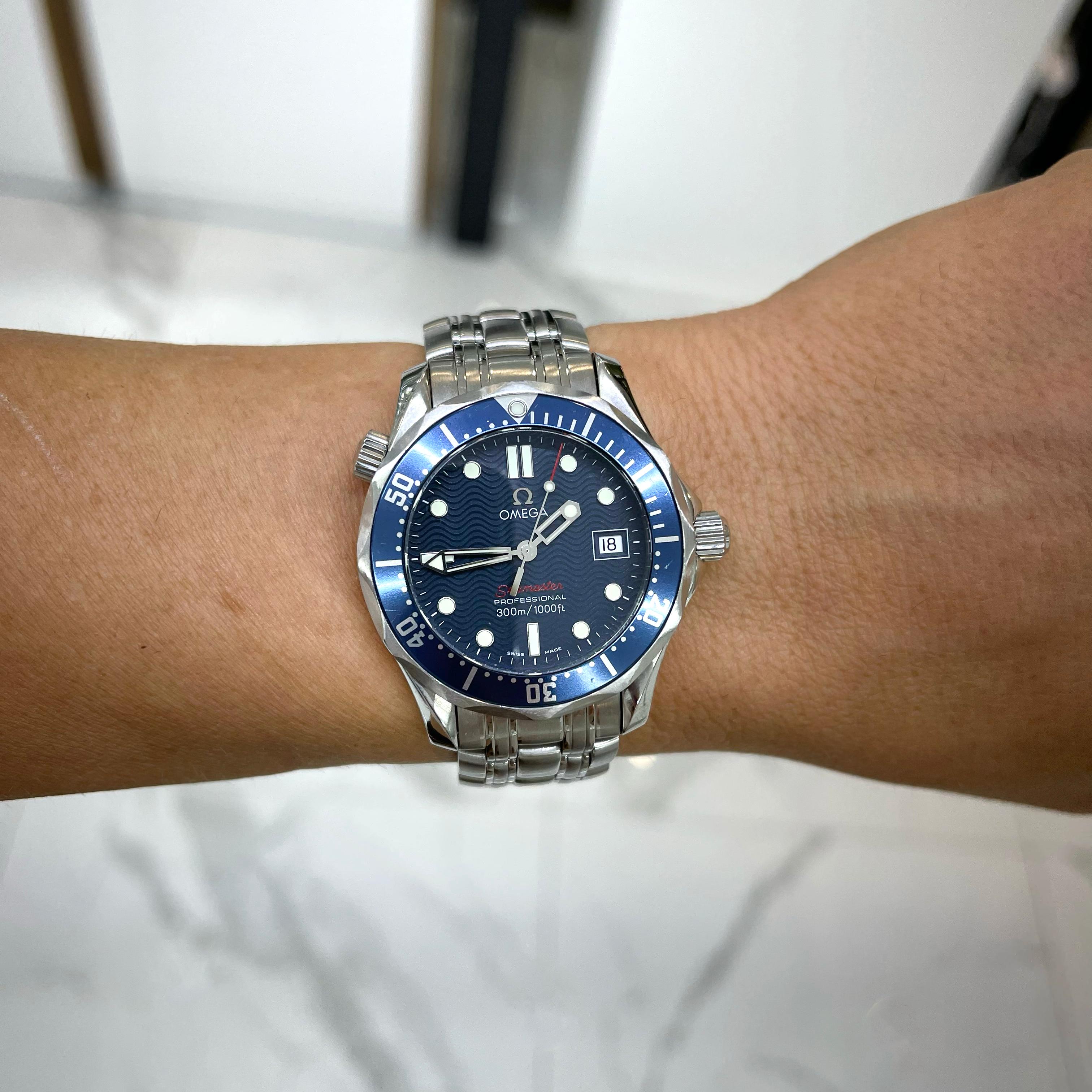 Omega Seamaster Professional Quartz 196.1505 36MM Edelstahl Herrenuhr 3