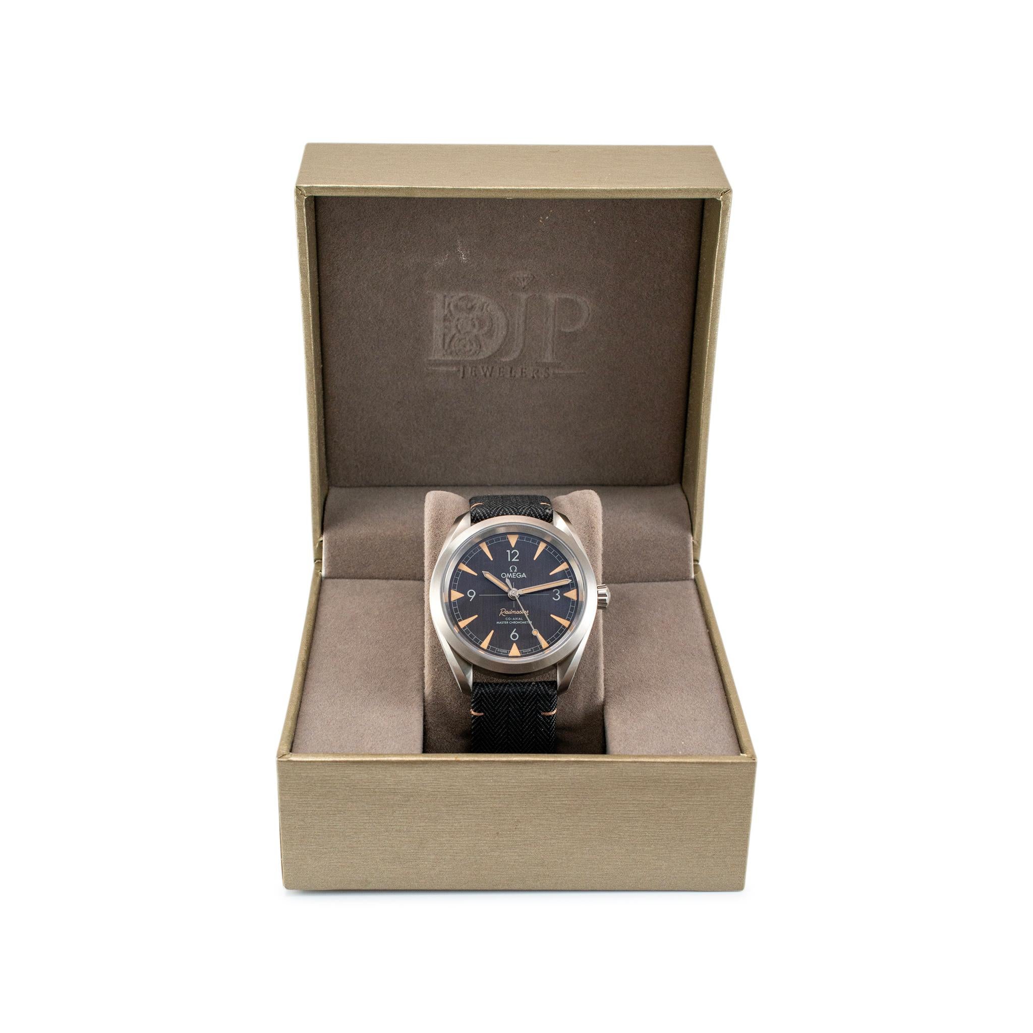 Omega Seamaster Railmaster 40MM 220.12.40.20.01.001 Stainless Steel Watch 4