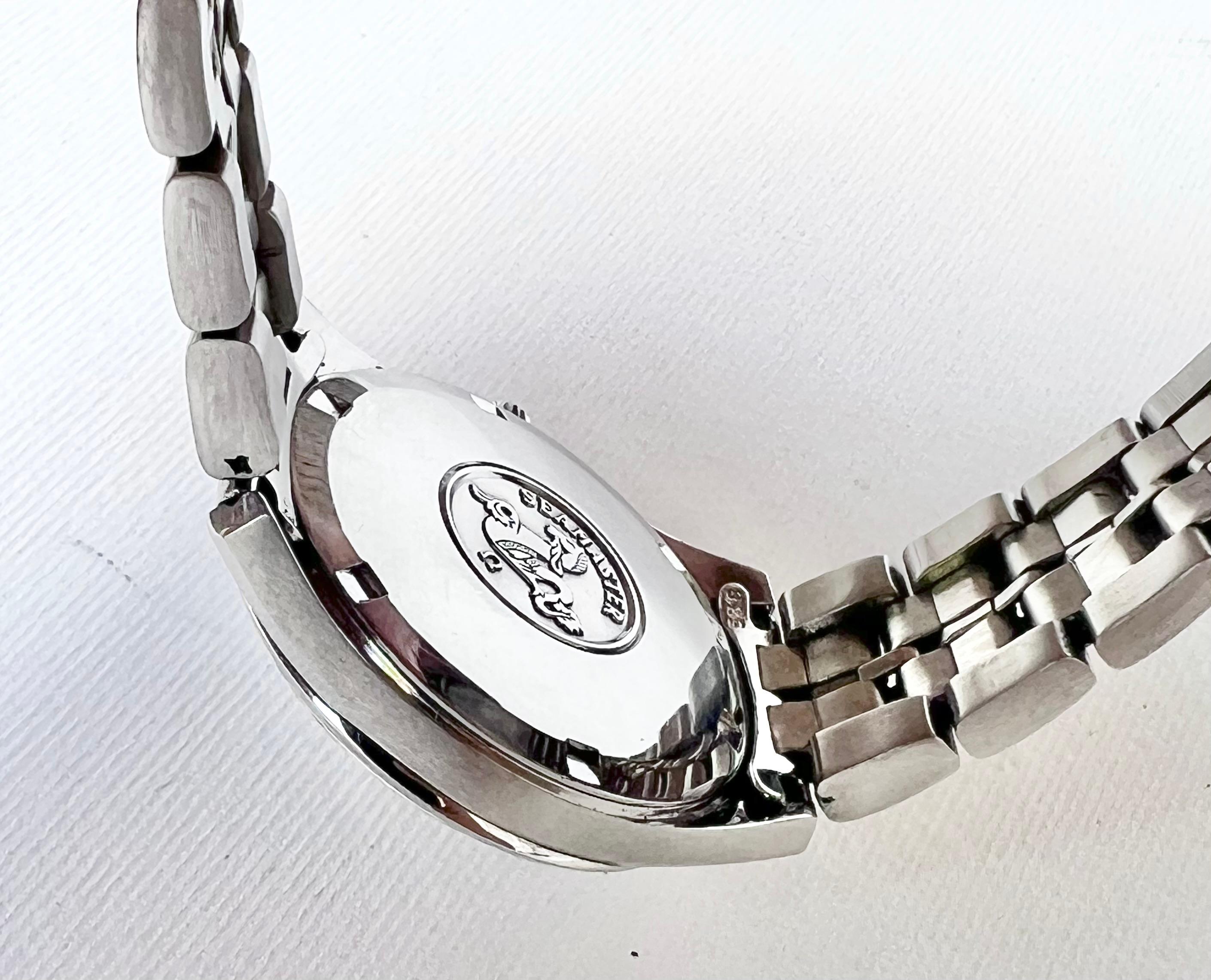  Description
Brand: Omega

Model: Seamaster

Reference Number: 166.032

Features : Date - Sparkle Dial

Country Of Manufacture: Switzerland

Movement: Automatic Omega 751

Case Material: Stainless Steel

Measurements : :36mm diameter (excluding