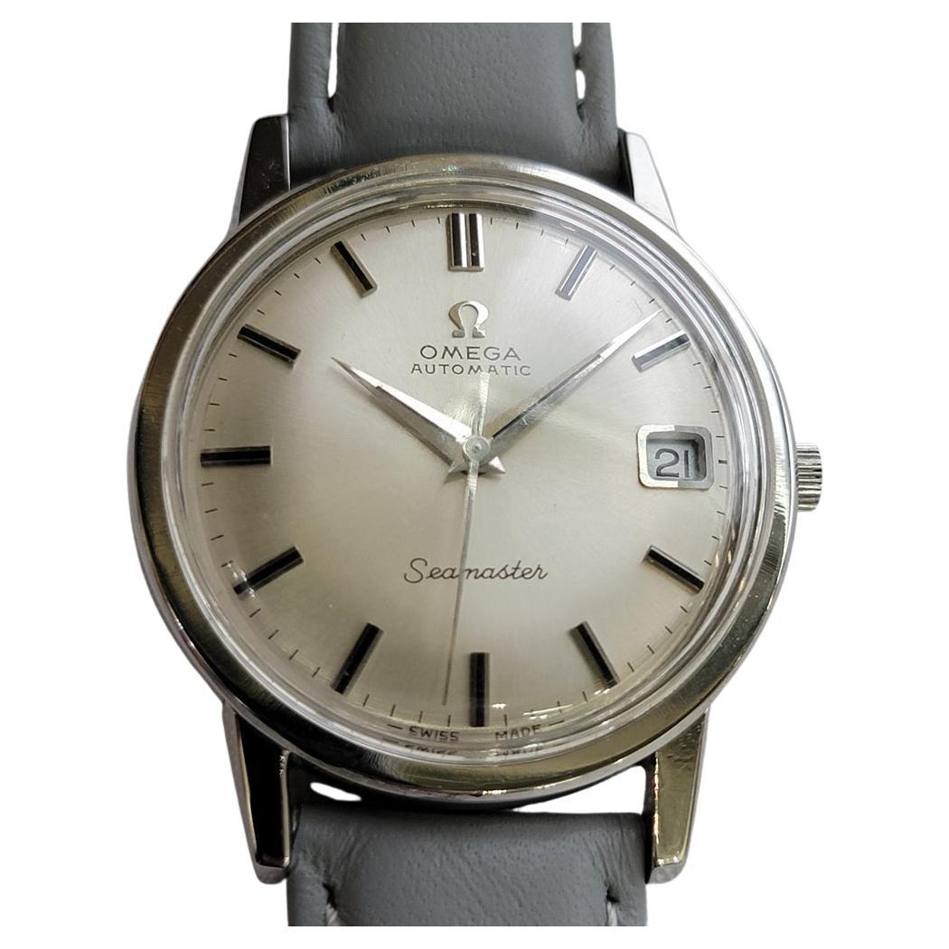 Omega Seamaster Ref 166.003 35mm 1960s Herren Vintage Automatik w Datum RA724