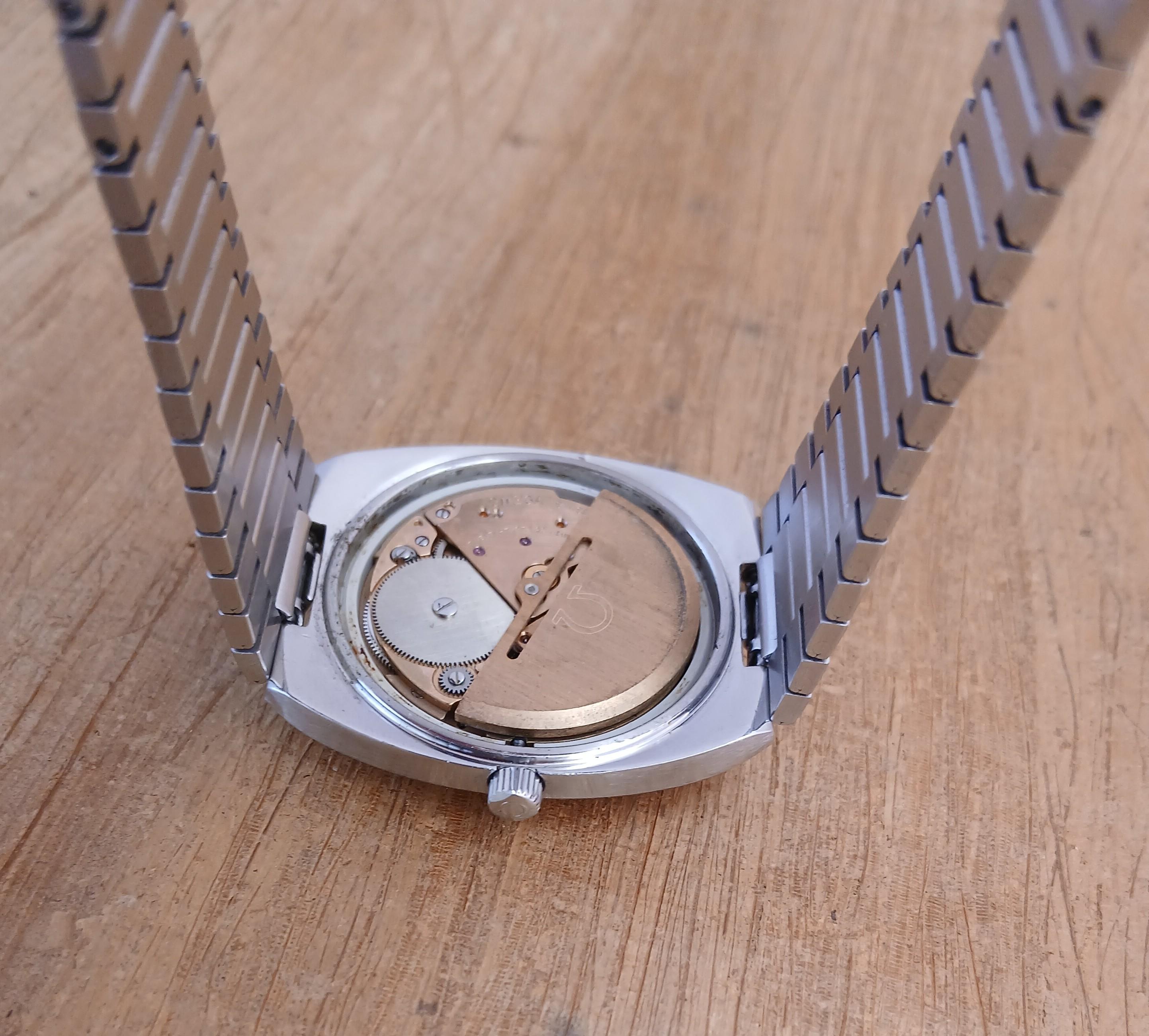 Omega Seamaster Ref 1660207 Automatik Datum Silber Zifferblatt Stahlband Uhr im Angebot 6