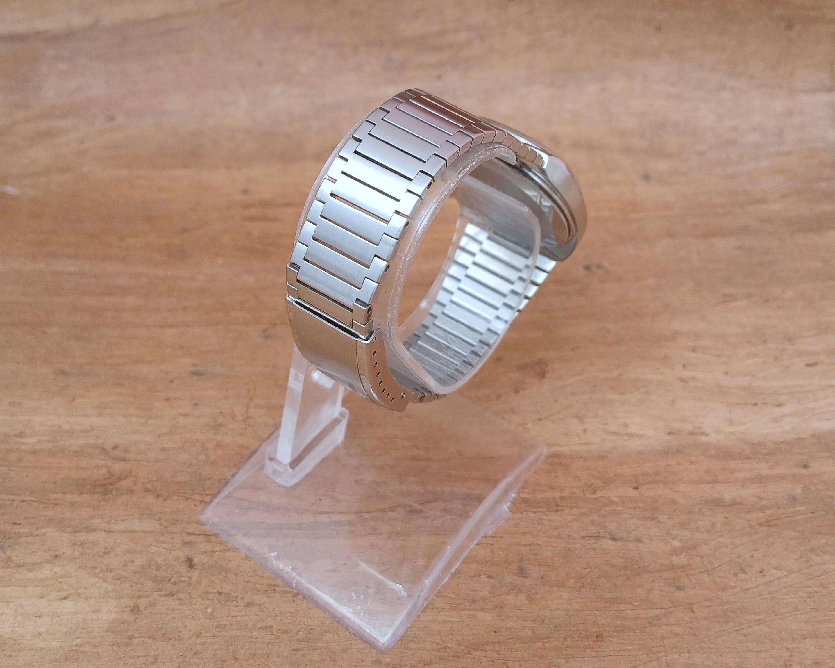 Omega Seamaster Ref 1660207 Automatik Datum Silber Zifferblatt Stahlband Uhr im Angebot 8