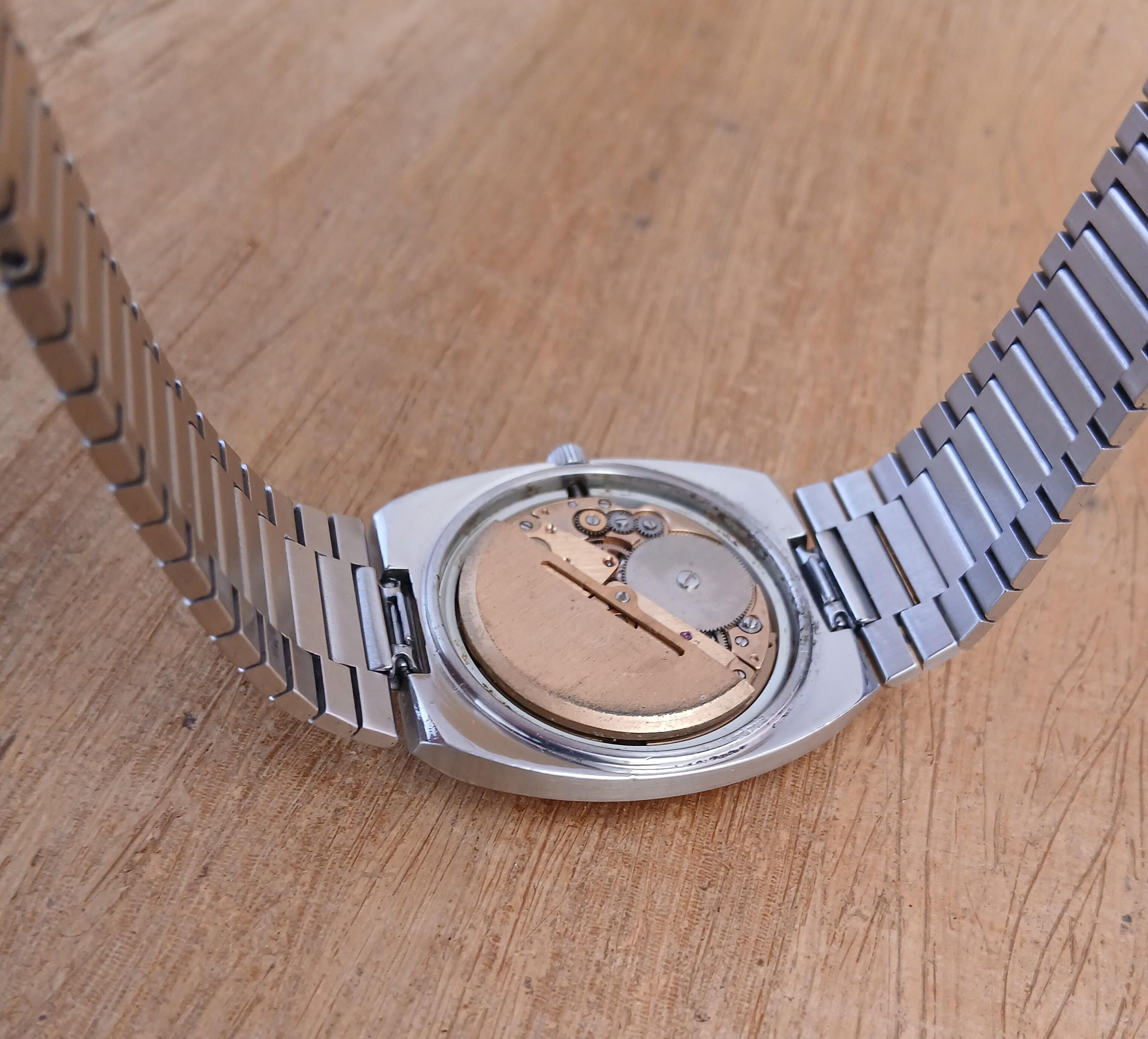 Omega Seamaster Ref 1660207 Automatik Datum Silber Zifferblatt Stahlband Uhr im Angebot 2