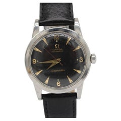 Omega Seamaster – Ref. 2577‑6 – Honeycomb Black Dial – Cal. 351 Bumper – Auto
