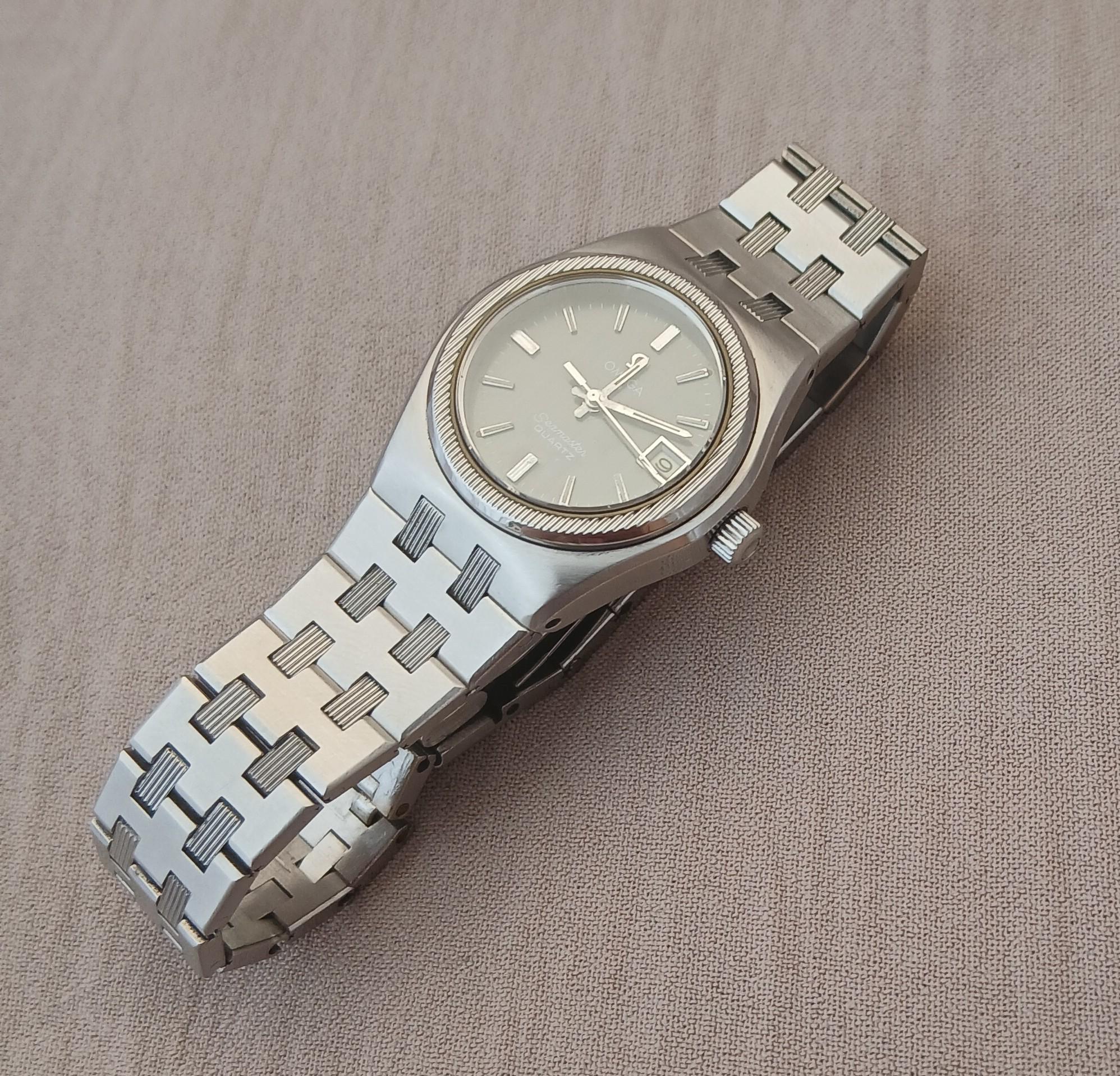 Omega Seamaster Ref 5960018 Stainless Steel Ladies Watch For Sale 7