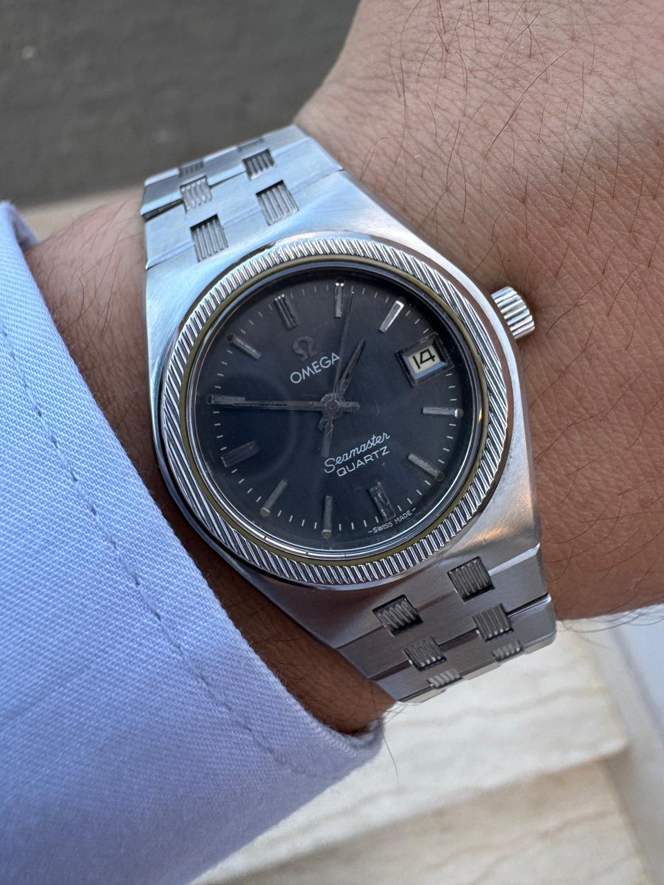 Omega Seamaster Ref 5960018 Stainless Steel Ladies Watch For Sale 13