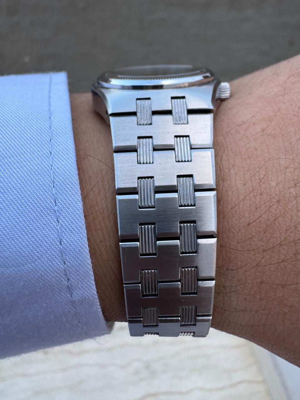 Omega Seamaster Ref 5960018 Stainless Steel Ladies Watch For Sale 4