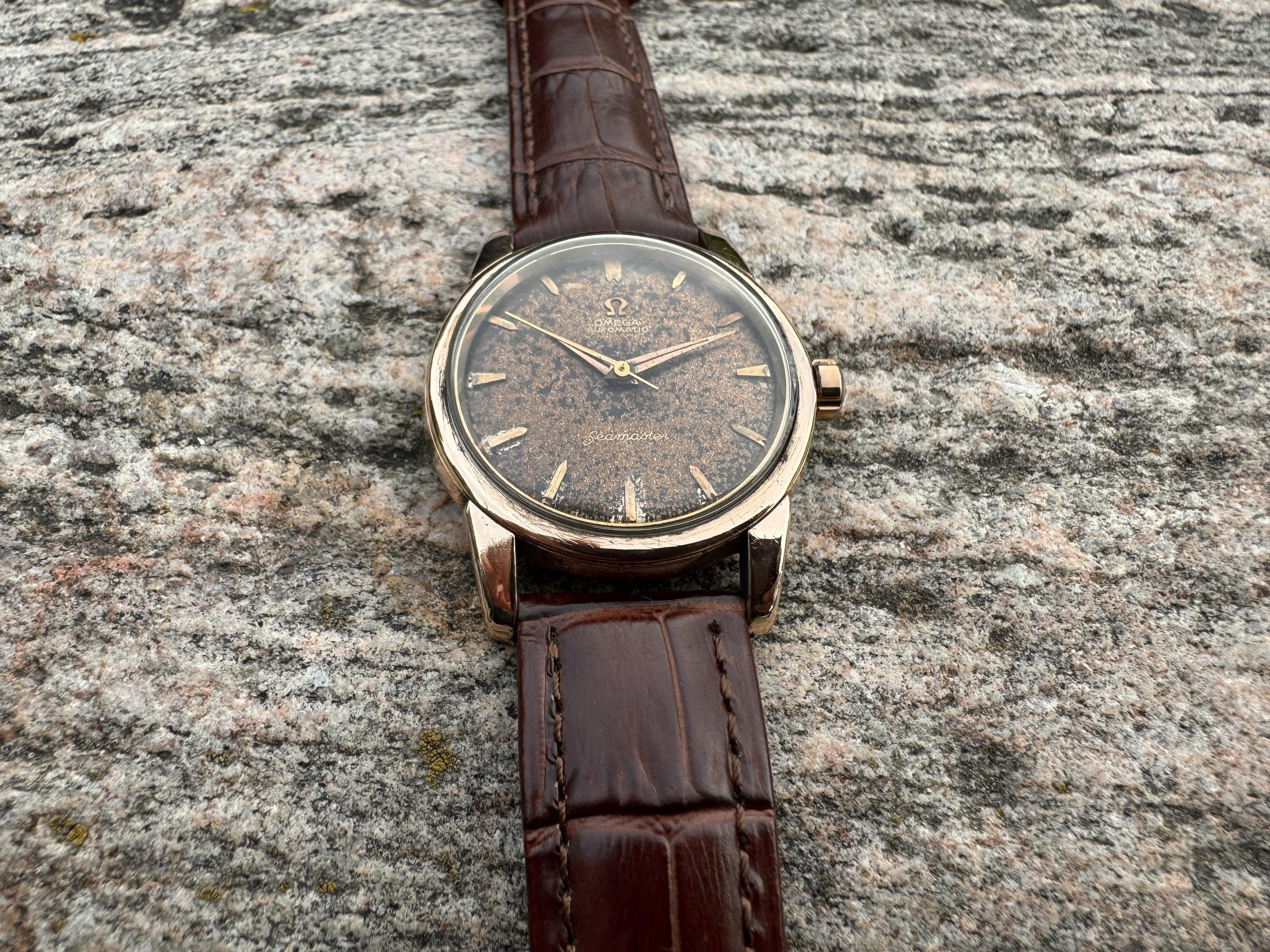 Montre Omega Seamaster Ref.2921 Tropical Rare Brown Dial 7