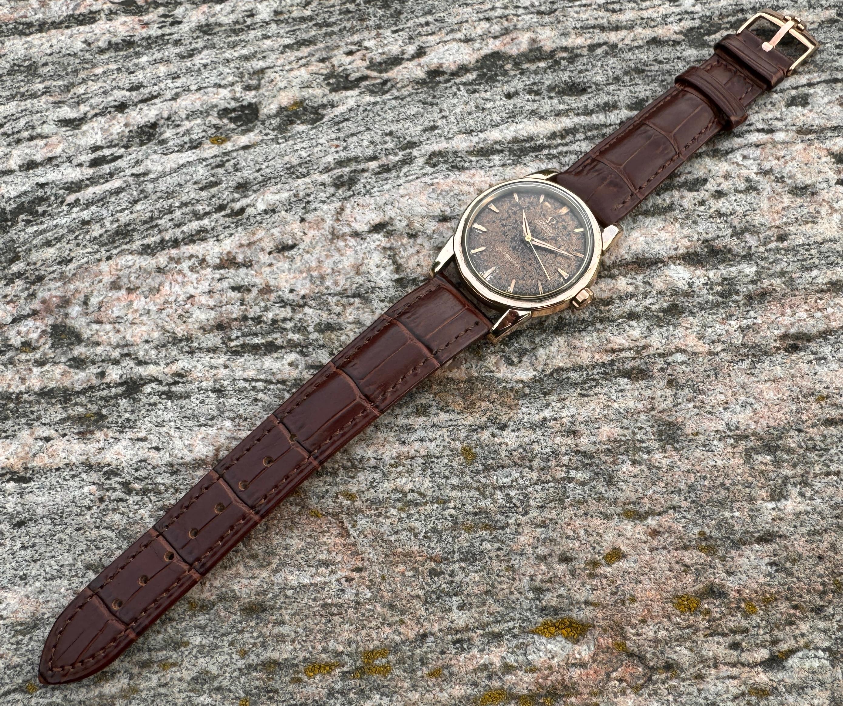 Montre Omega Seamaster Ref.2921 Tropical Rare Brown Dial 2