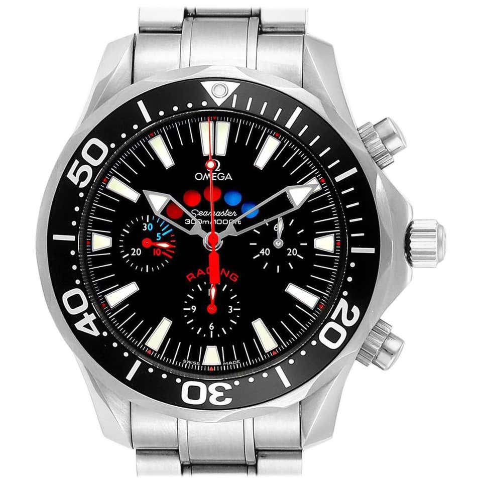 Omega Seamaster Regatta Racing Americas Cup Watch 2569.50.00 Card For ...