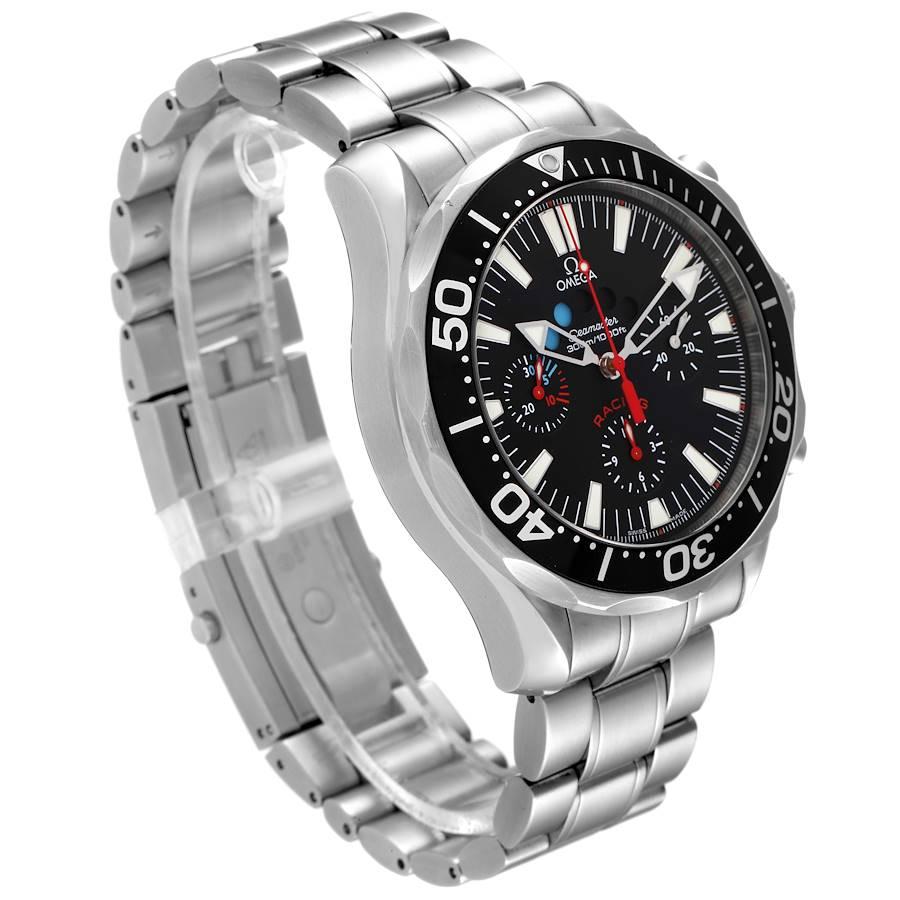Omega Seamaster Regatta Racing America?s Cup Uhr 2569.52.00 Box Card im Zustand „Hervorragend“ im Angebot in Atlanta, GA