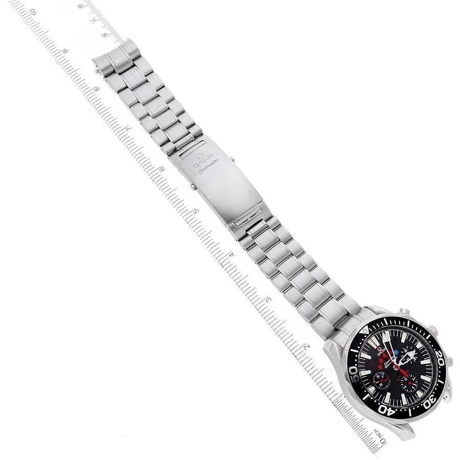 Omega Seamaster Regatta Racing America?s Cup Uhr 2569.52.00 Box Card im Angebot 4