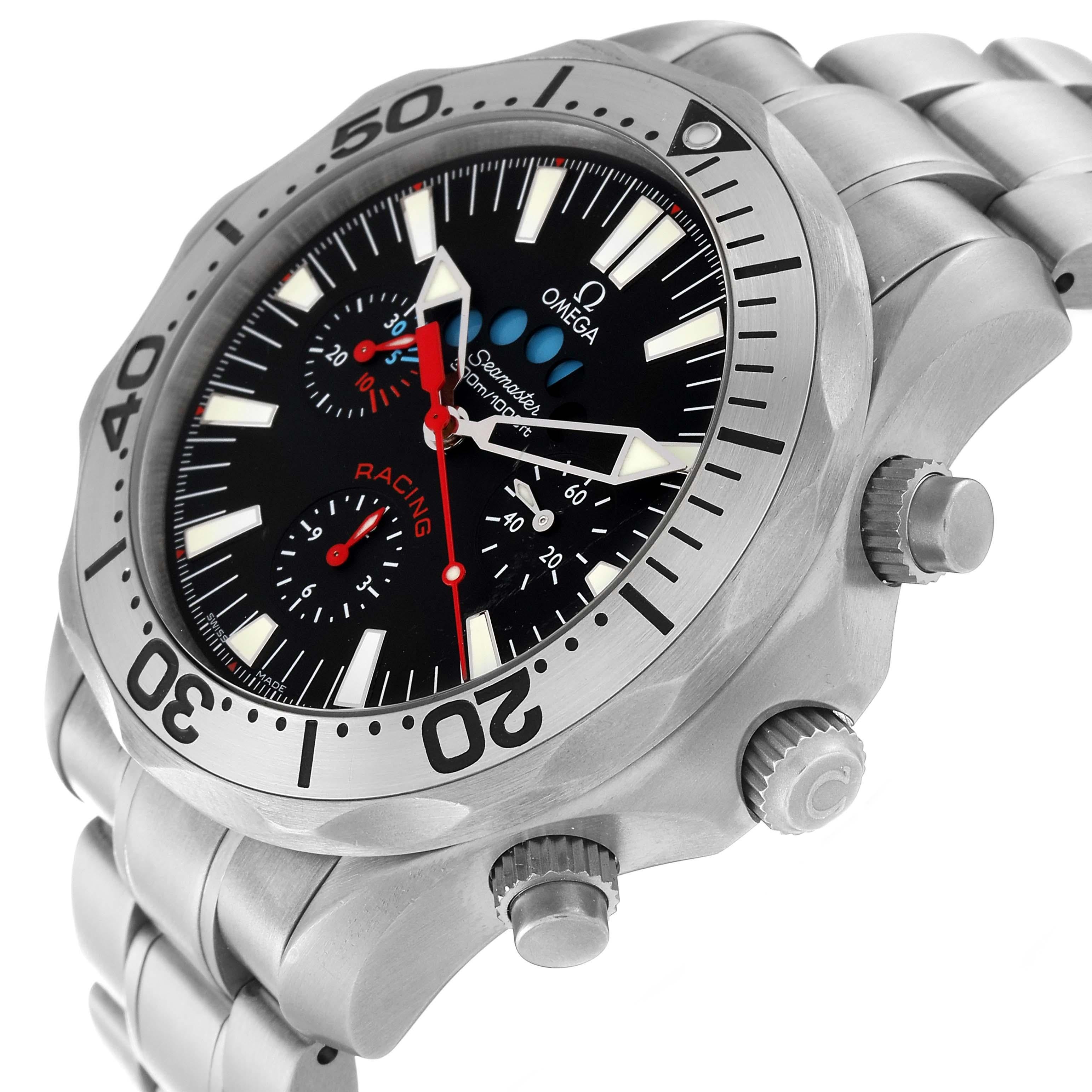 Men's Omega Seamaster Regatta Racing Titanium Mens Watch 2269.52.00 Card