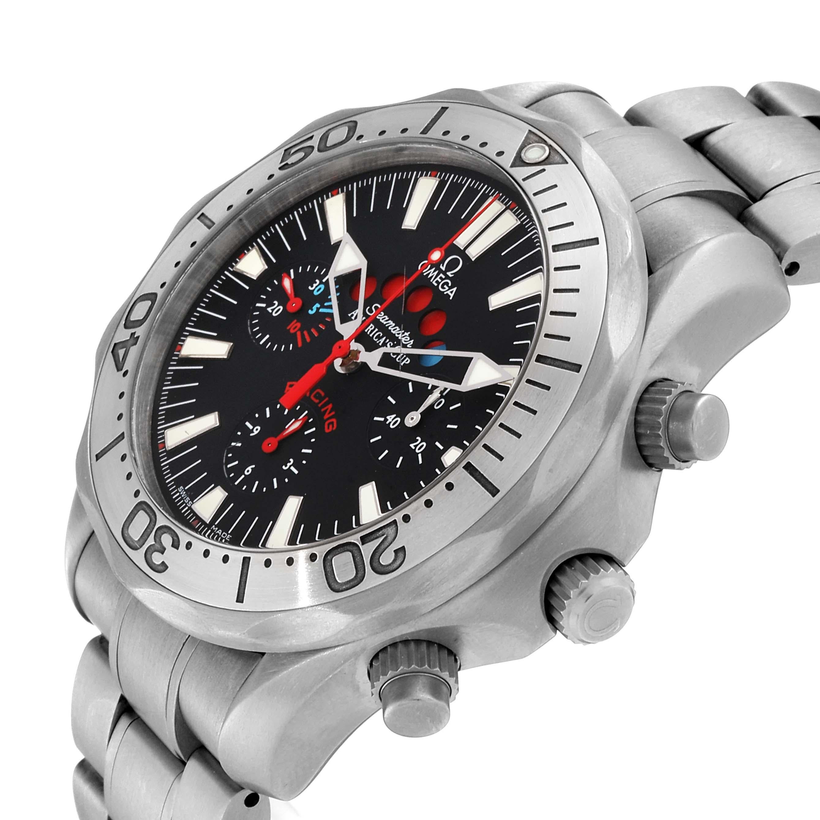 Omega Seamaster Regatta Racing Titanium Men's Watch 2269.52.00 For Sale 2