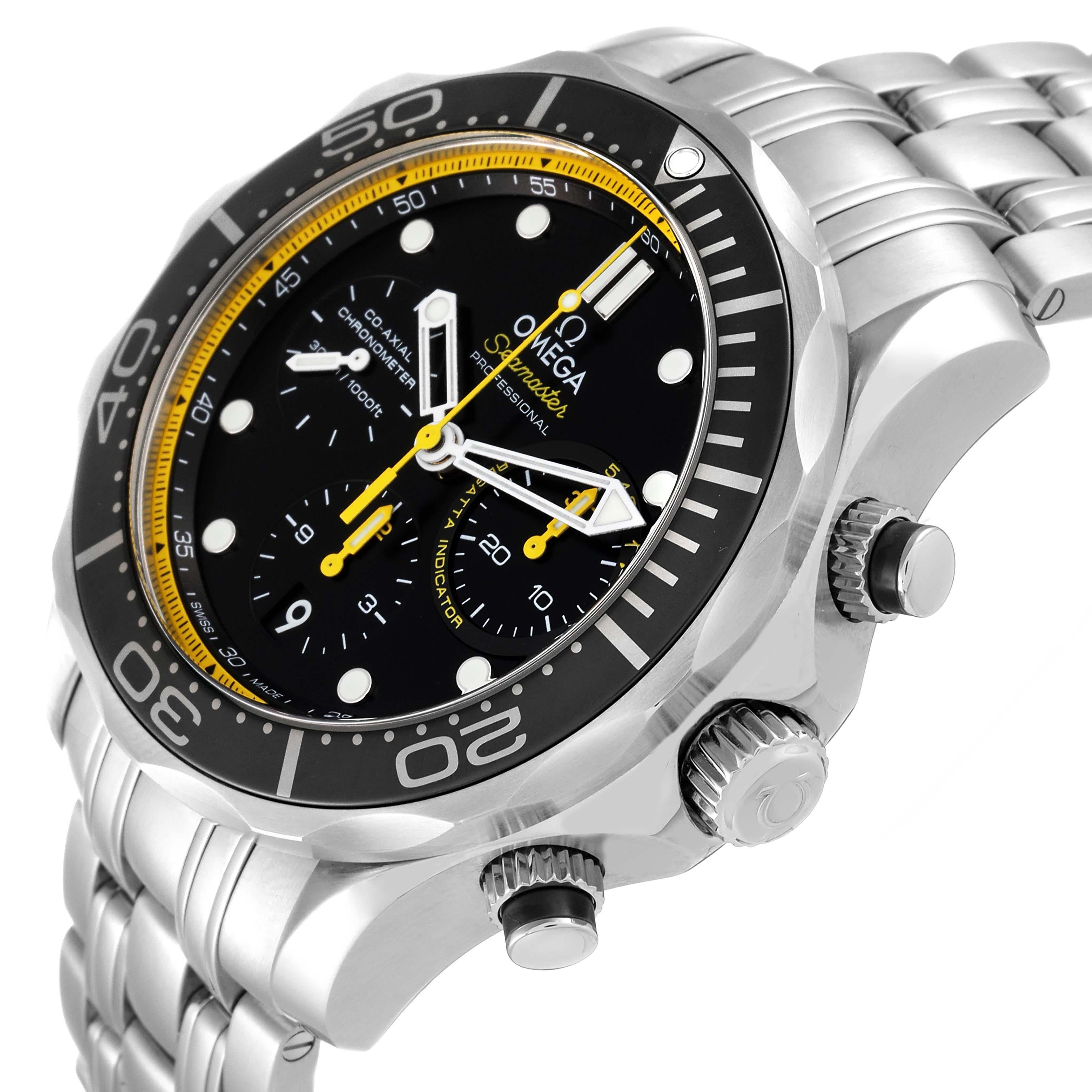 omega seamaster regatta yellow