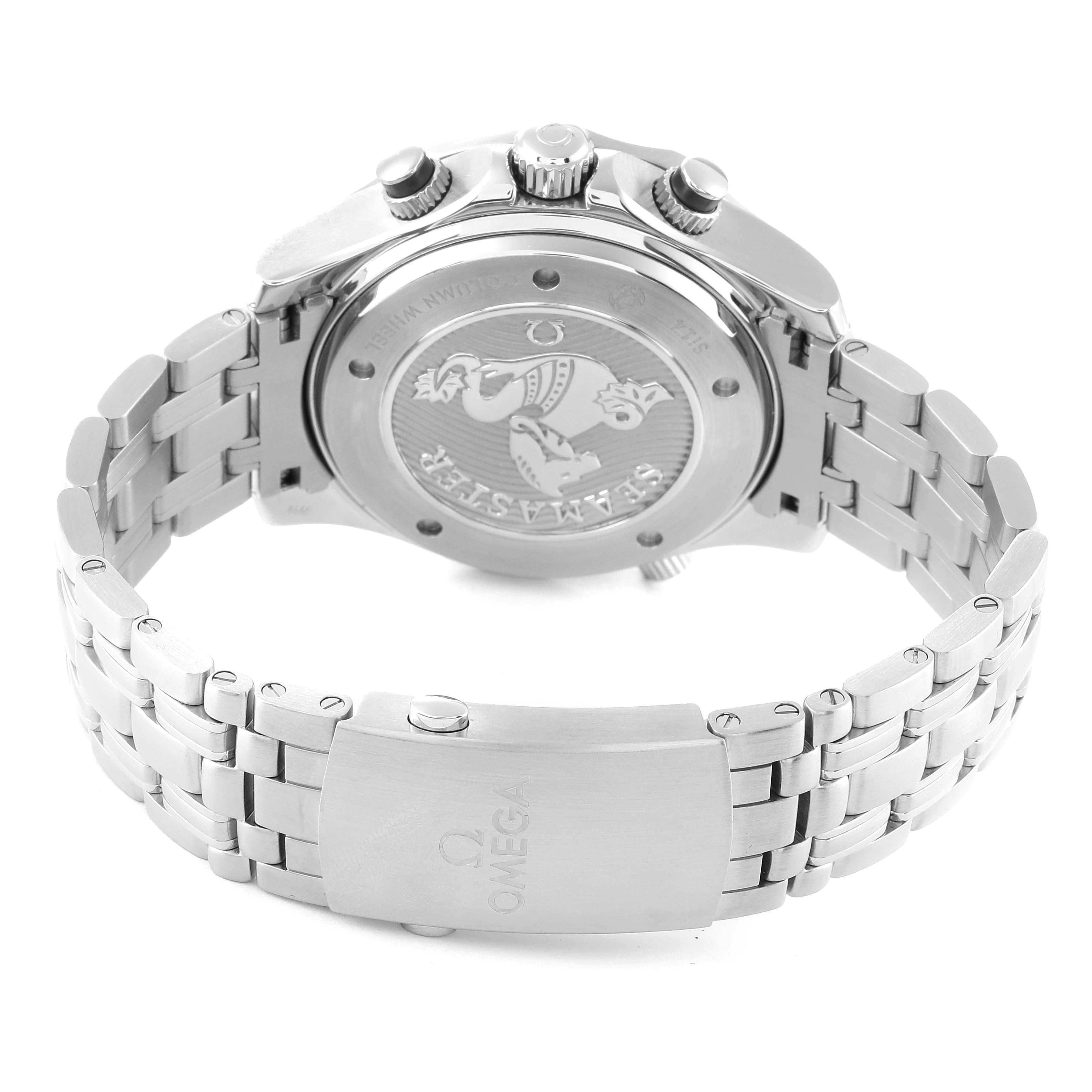 Men's Omega Seamaster Regatta Steel Mens Watch 212.30.44.50.01.002 Box Card