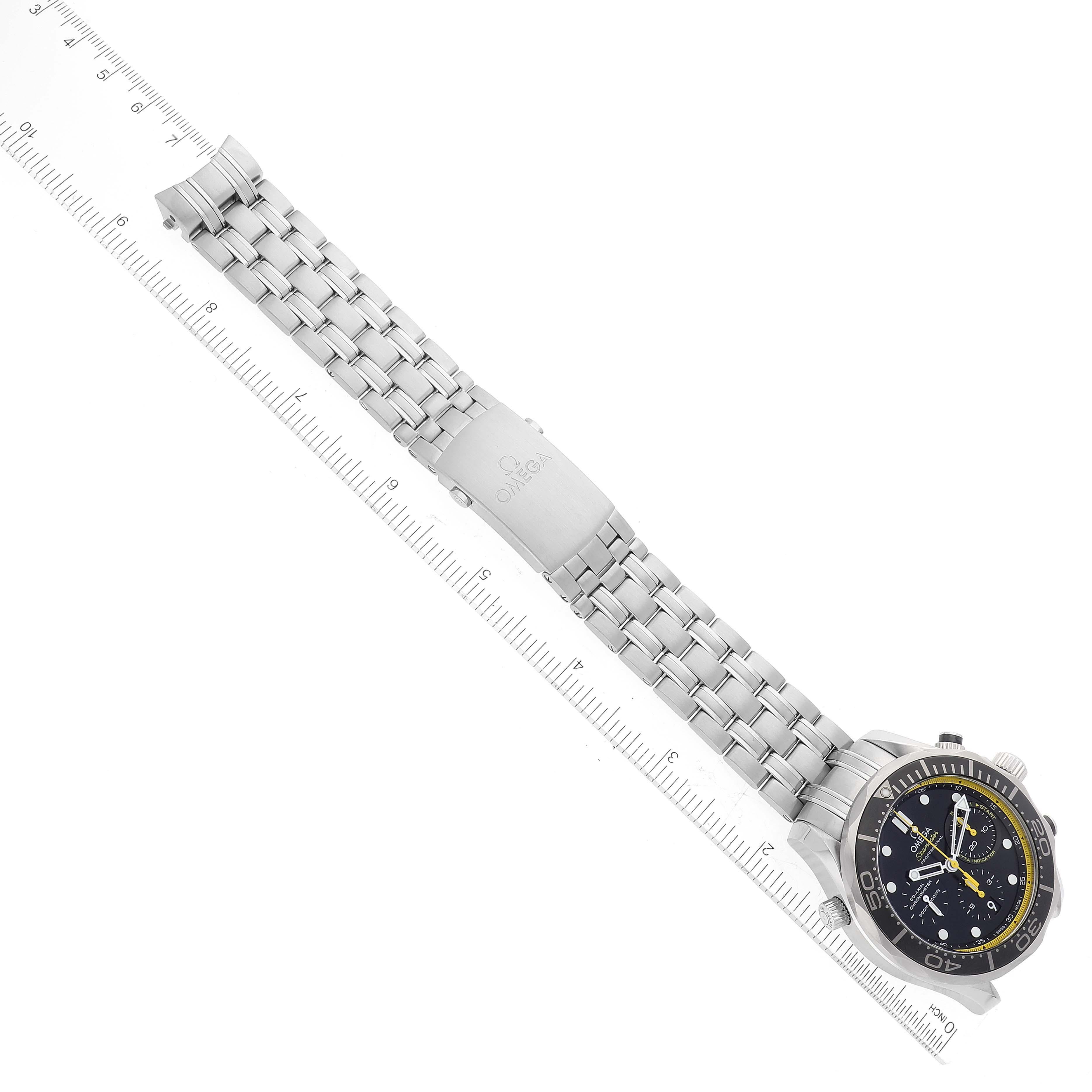Omega Seamaster Regatta Steel Mens Watch 212.30.44.50.01.002 Box Card 1