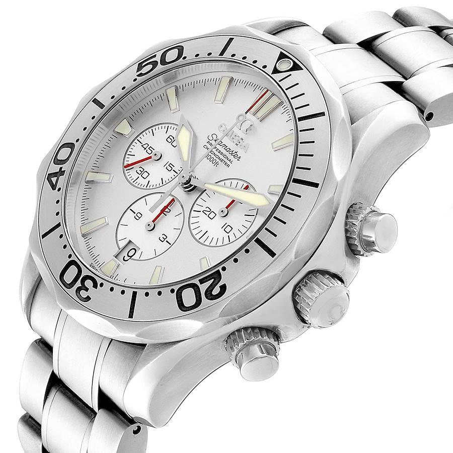 Men's Omega Seamaster Silver Dial Special Edition Chronograph Watch 2589.30.00