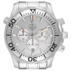 Omega Seamaster Silver Dial Special Edition Chronograph Watch 2589.30.00