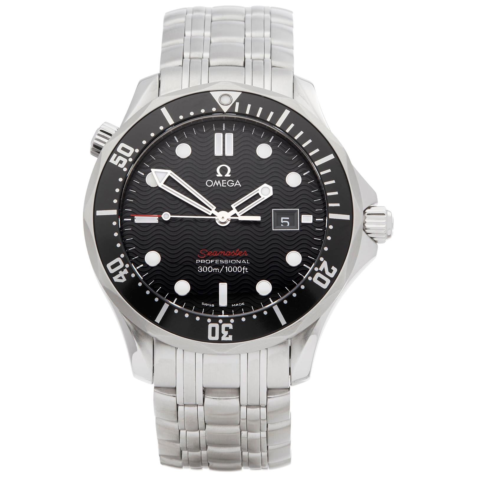 Omega Seamaster Stainless Steel 21230416101001 Wristwatch