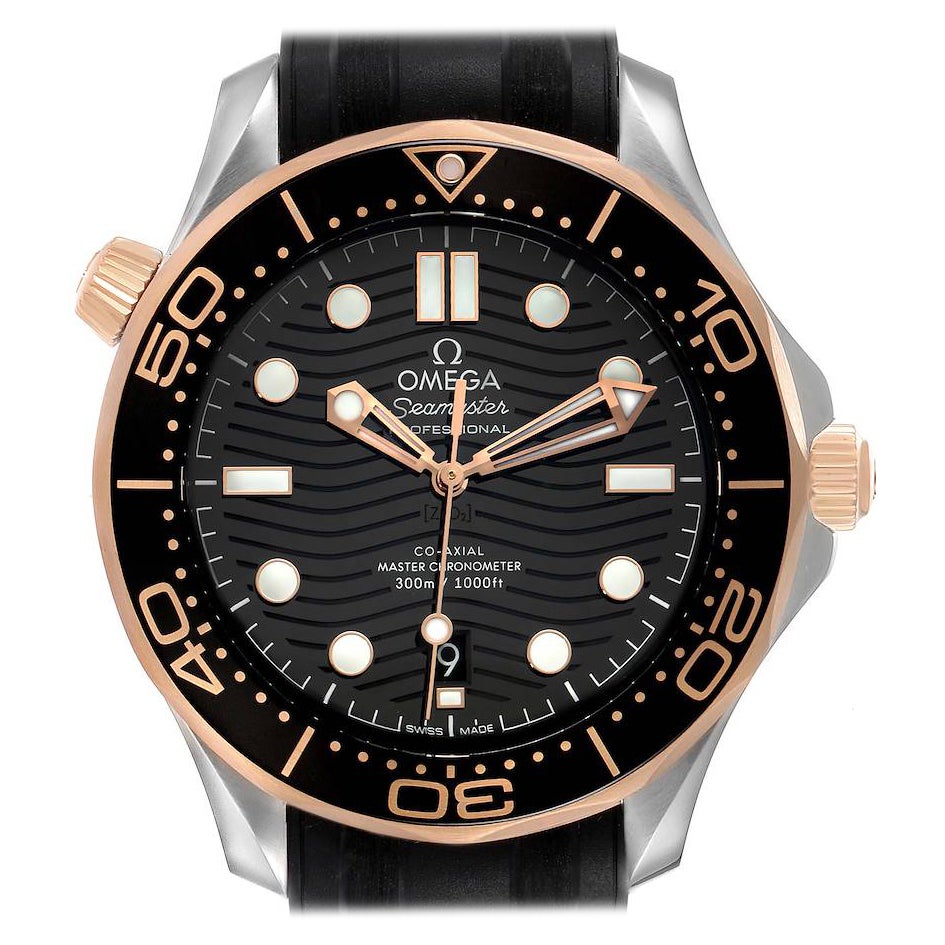 Reloj Omega Seamaster de acero y oro rosa para caballero 210.22.42.20.01.002 Tarjeta de caja en venta