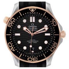 Omega Seamaster Stahl Roségold Herrenuhr 210.22.42.20.01.002 Box-Karte