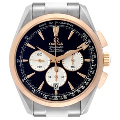 Reloj Omega Seamaster de acero y oro rosa para caballero 221.20.42.40.01.002 Tarjeta de caja