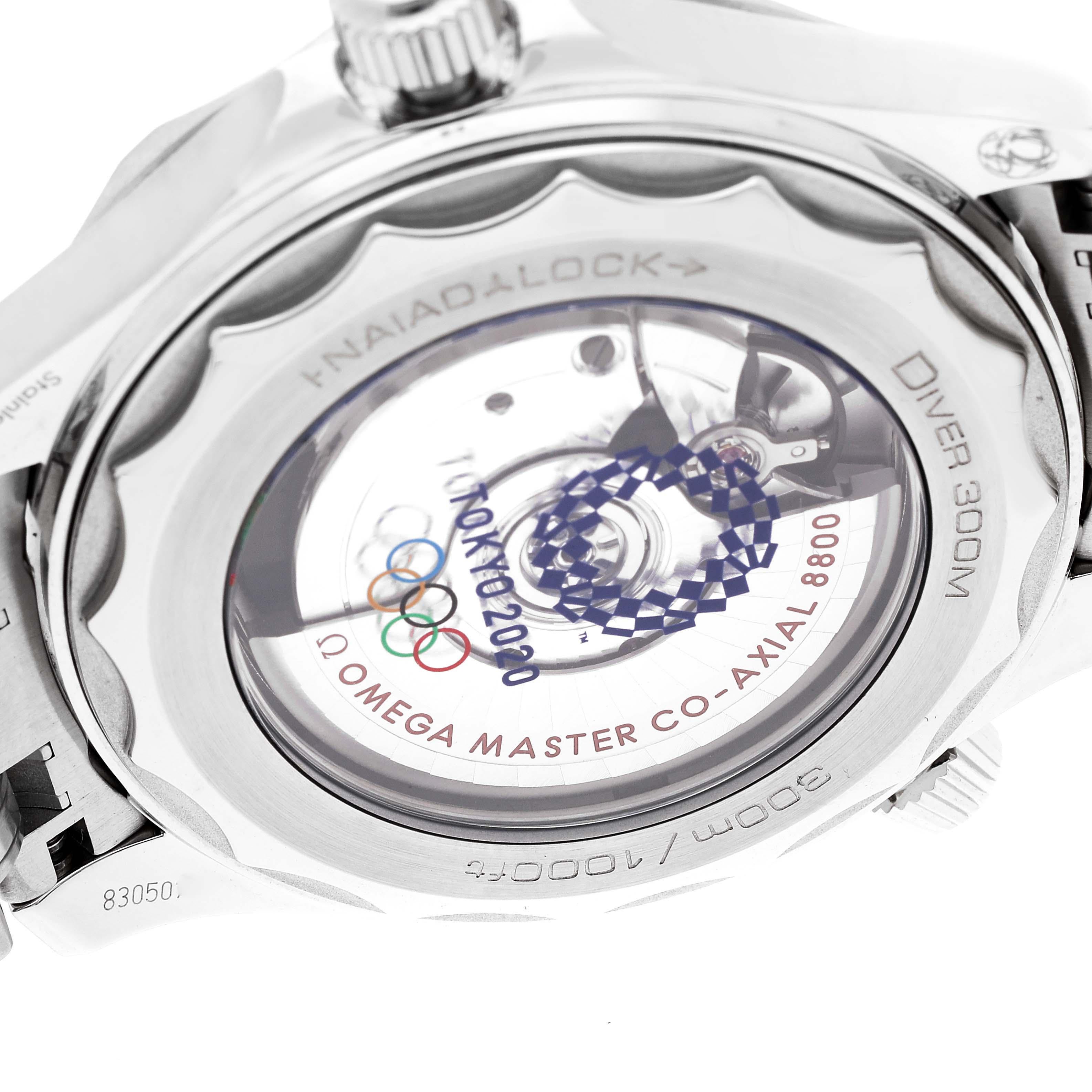 Omega Seamaster Tokyo 2020 LE Steel Mens Watch 522.30.42.20.04.001 Unworn 2