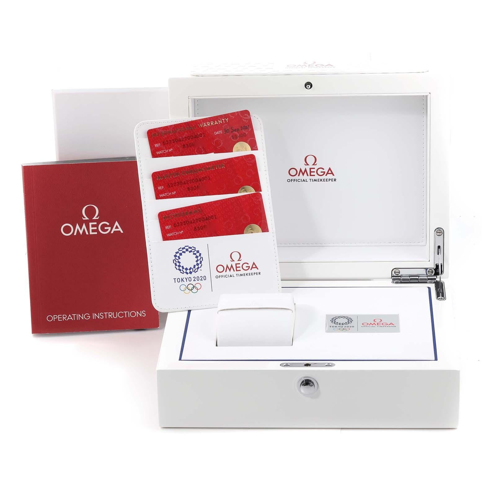 Omega Seamaster Tokyo 2020 Limited Edition Steel Mens Watch 522.30.42.20.04.001  5