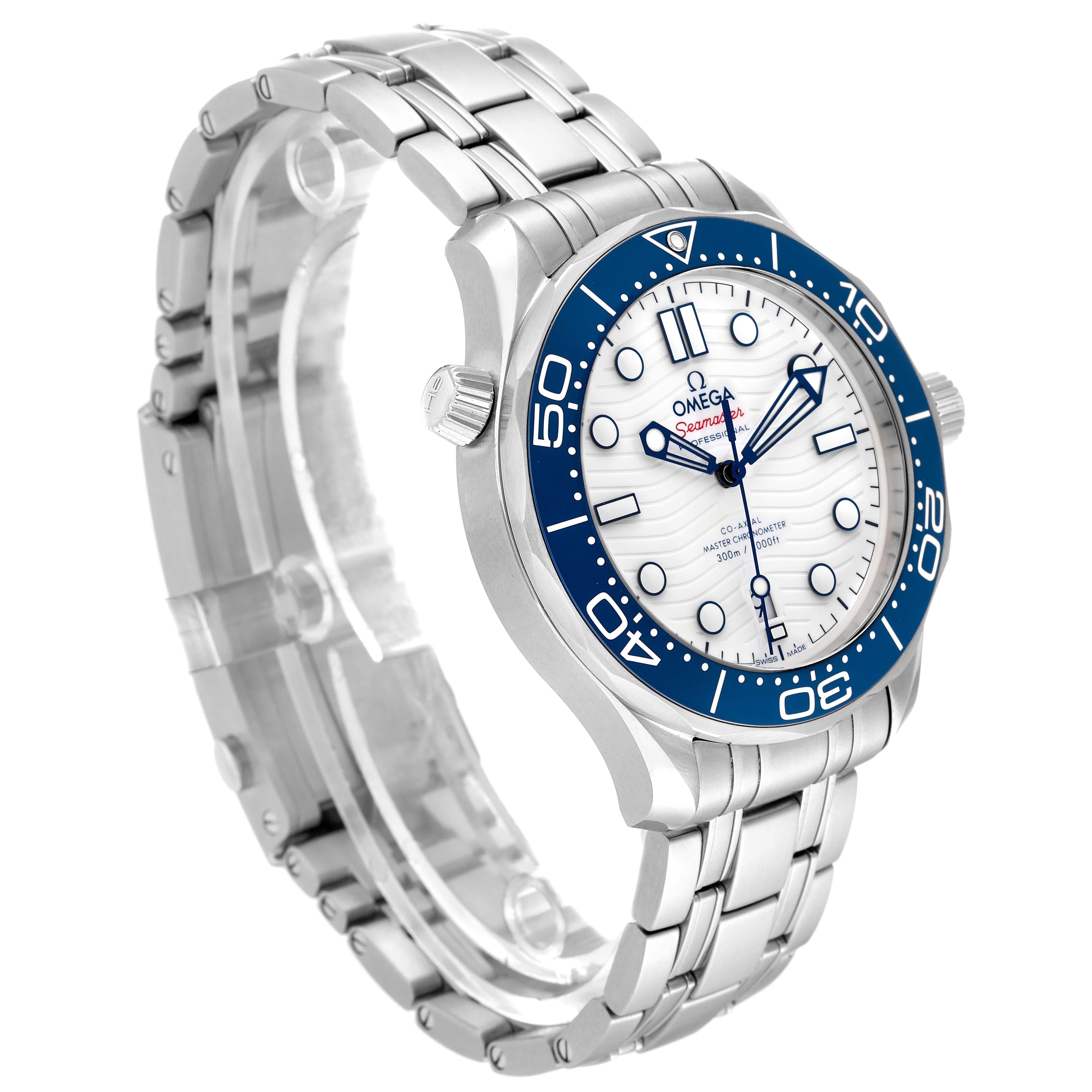 Omega Seamaster Tokyo 2020 Limited Edition Steel Mens Watch 5