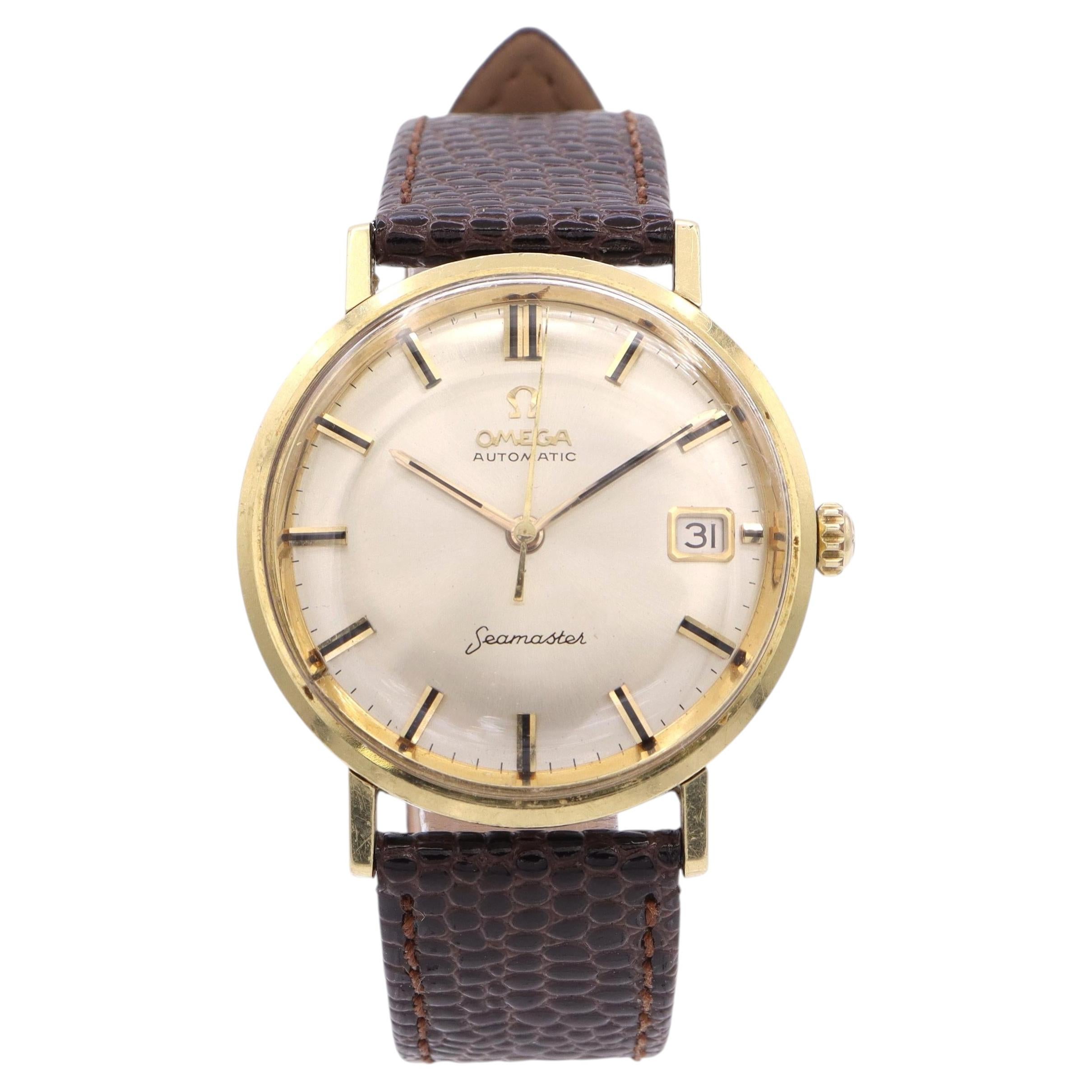 Omega Seamaster Two-Tone Date Automatic Men's Watch