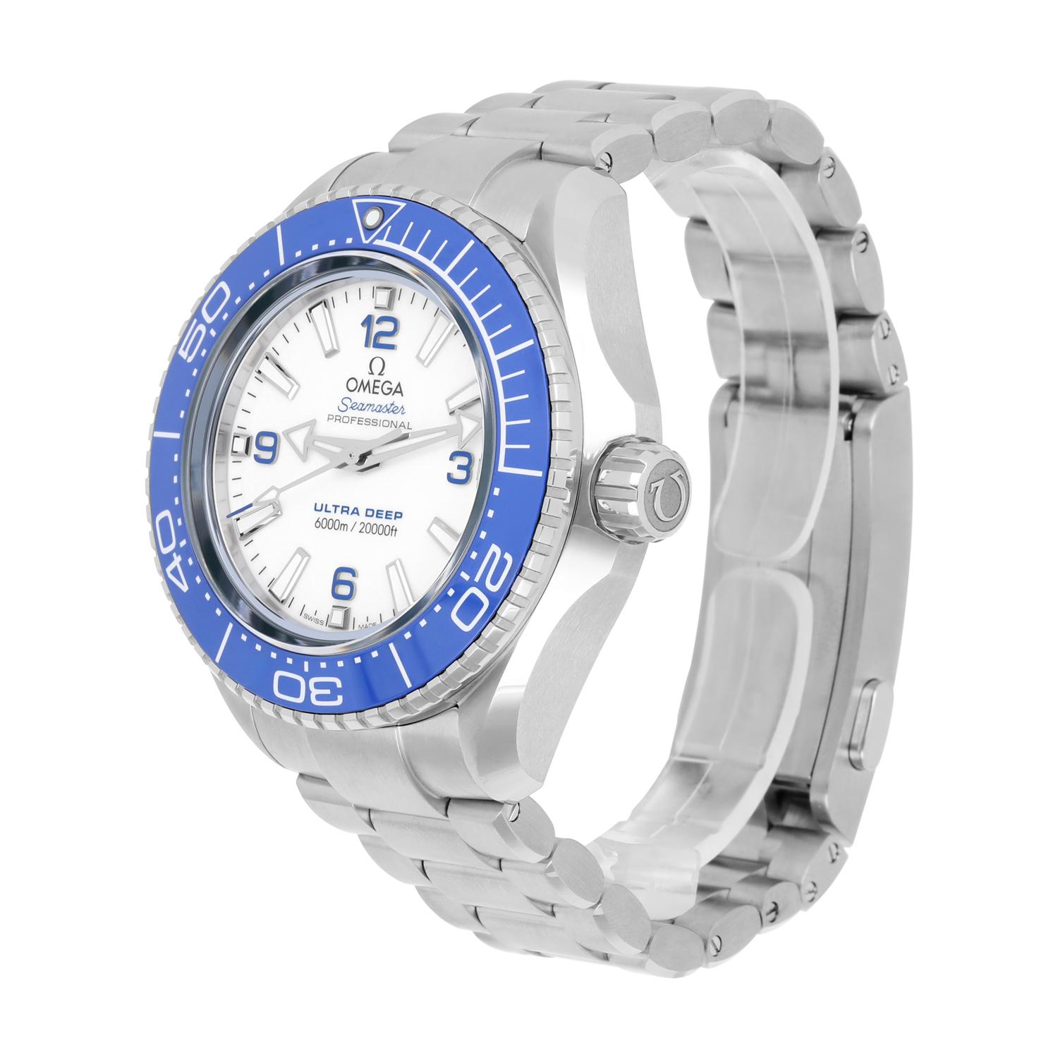 Modern Omega Seamaster Ultra Deep 6000M Planet Ocean 6000M O‑MEGASTEEL ON O‑MEGASTEEL For Sale