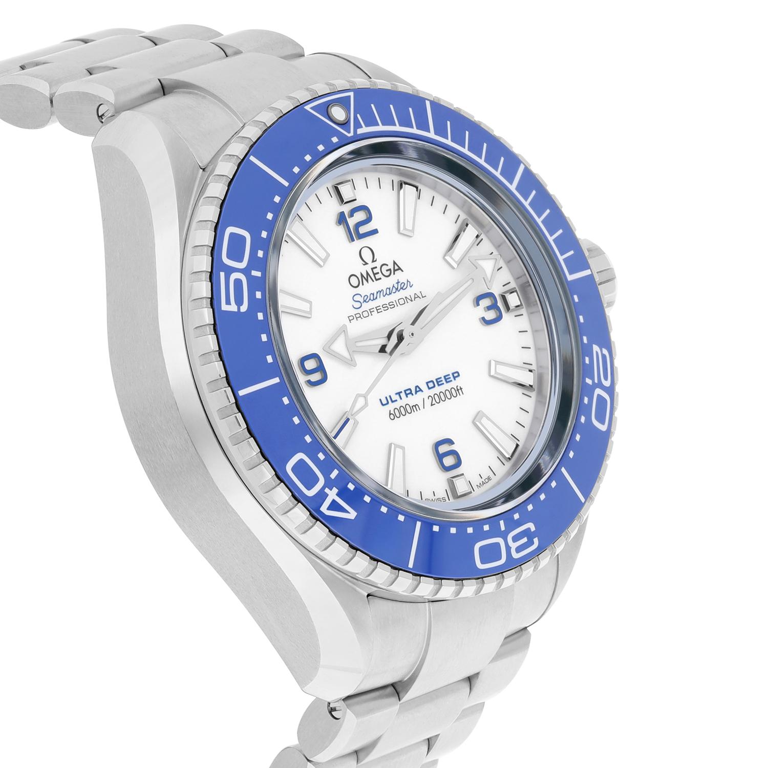Omega Seamaster Ultra Deep 6000M Planet Ocean 6000M O‑MEGASTEEL ON O‑MEGASTEEL For Sale 1