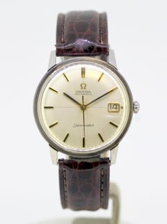 Omega "Seamaster" Vintage Automatic Men's Stainless Steel Wristwatch, circa 1960
