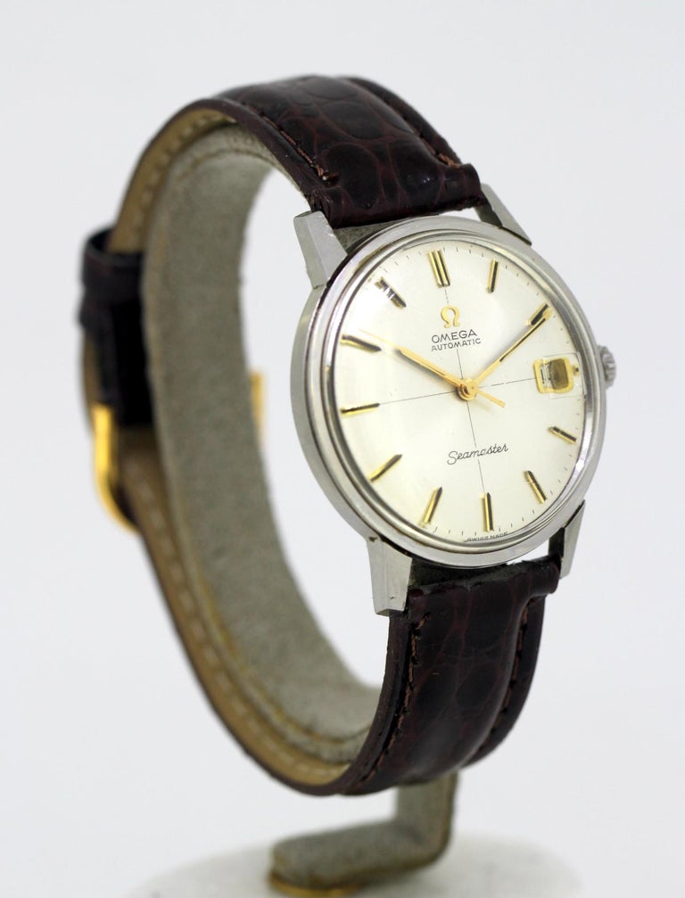 Omega "Seamaster" Vintage Automatic Men's Stainless Steel ...