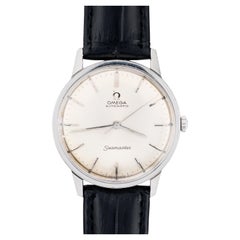 Omega Seamaster Vintage Mens Stainless Steel Automatic Wrist Watch