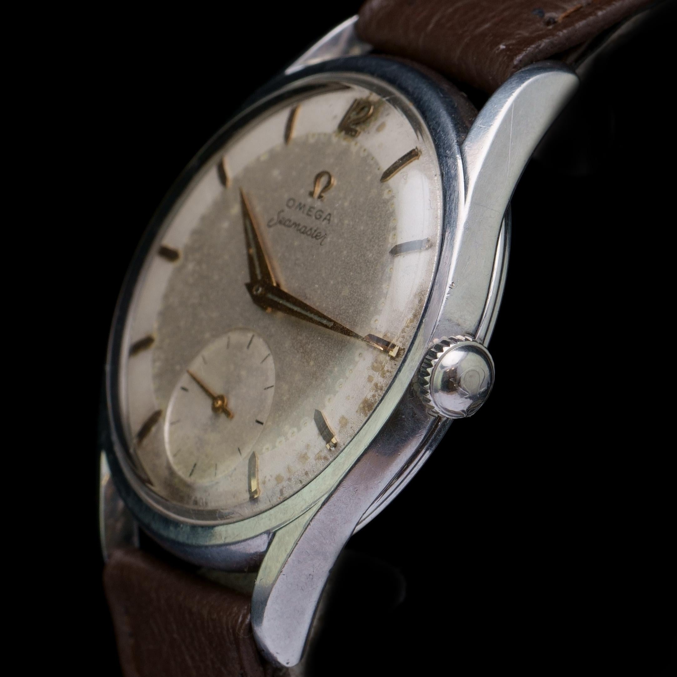 Omega Seamaster, montre-bracelet vintage, années 1950 2