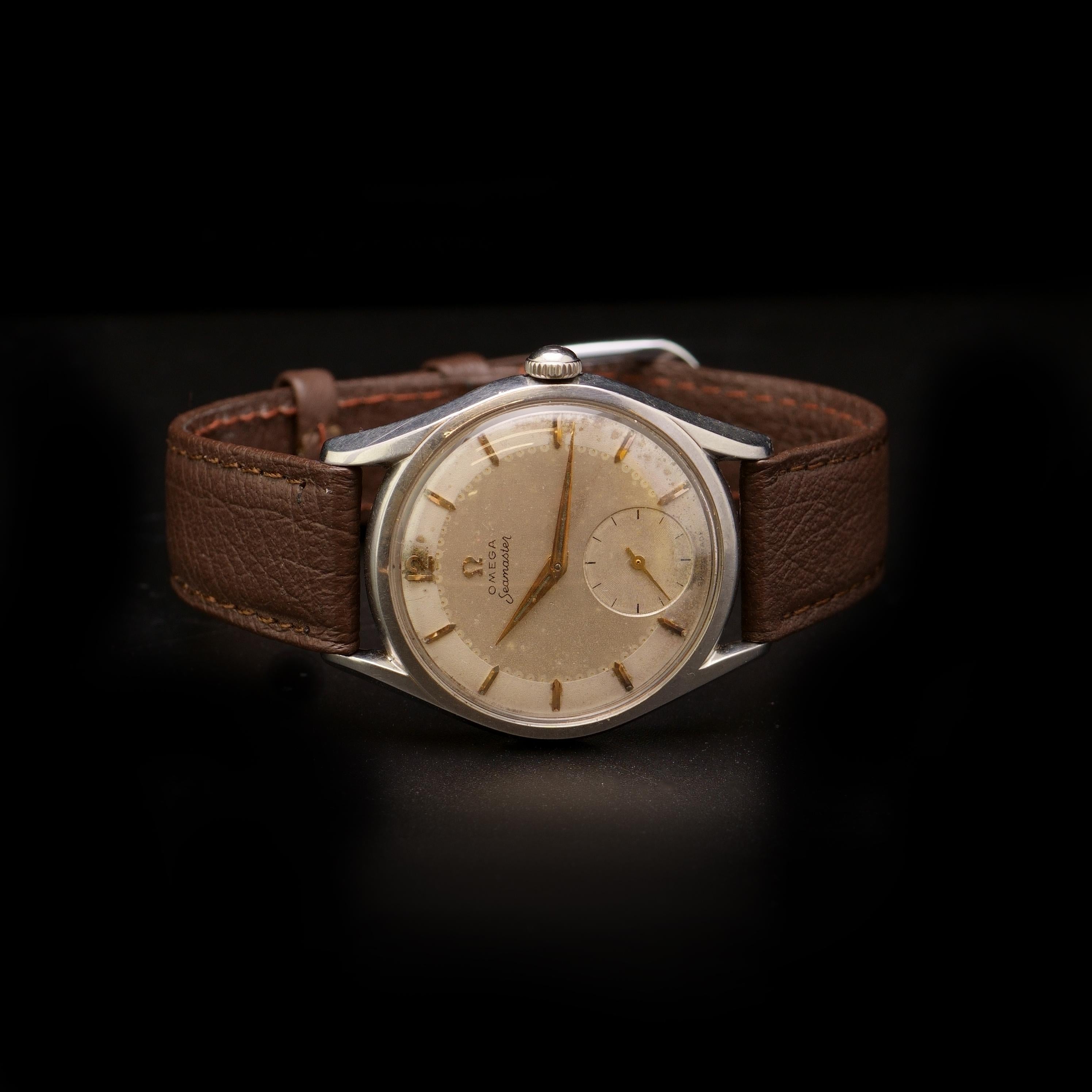 Men's Omega Seamaster Vintage Wristwatch, 1950's