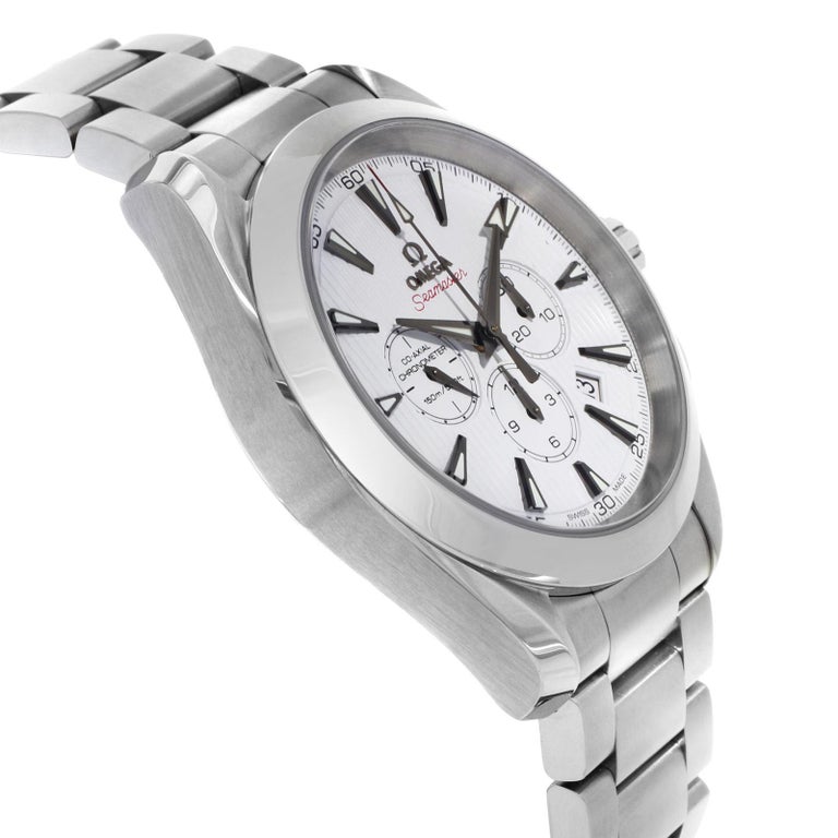 Omega Seamaster White Index Dial Steel Automatic Men's ...