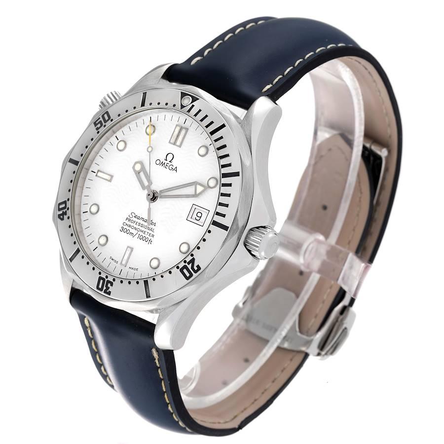 omega uhr weiss