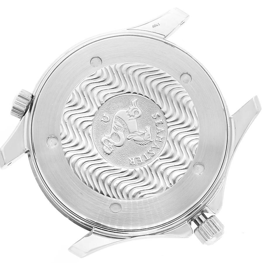 Omega Seamaster Weiß Wave Decor Zifferblatt Stahl 300m Uhr 2532.20.00 Herren