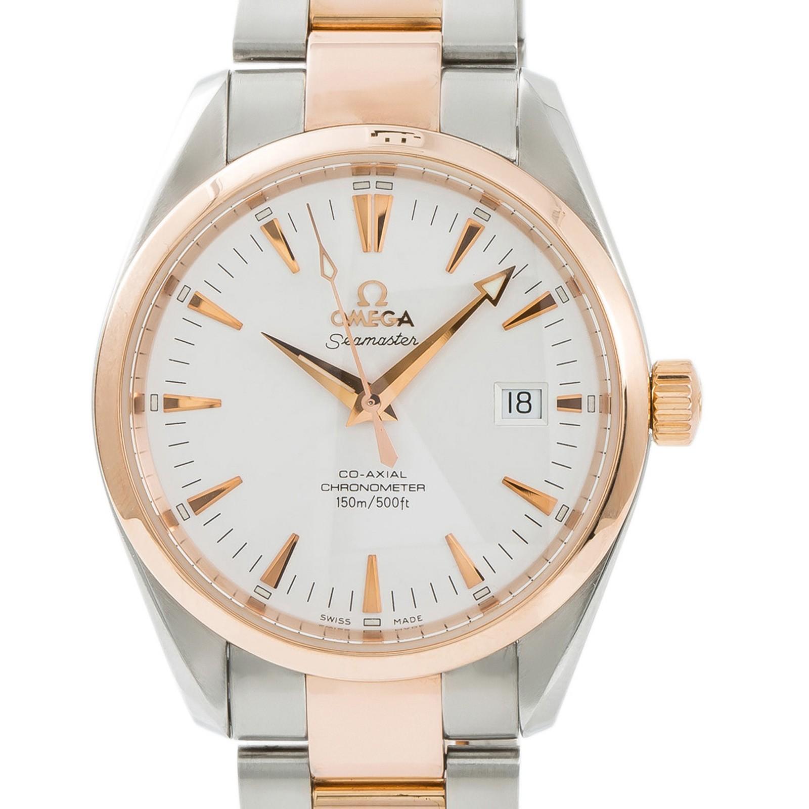 Women's Omega Seamaster4800 White Dial Certified Authentic For Sale