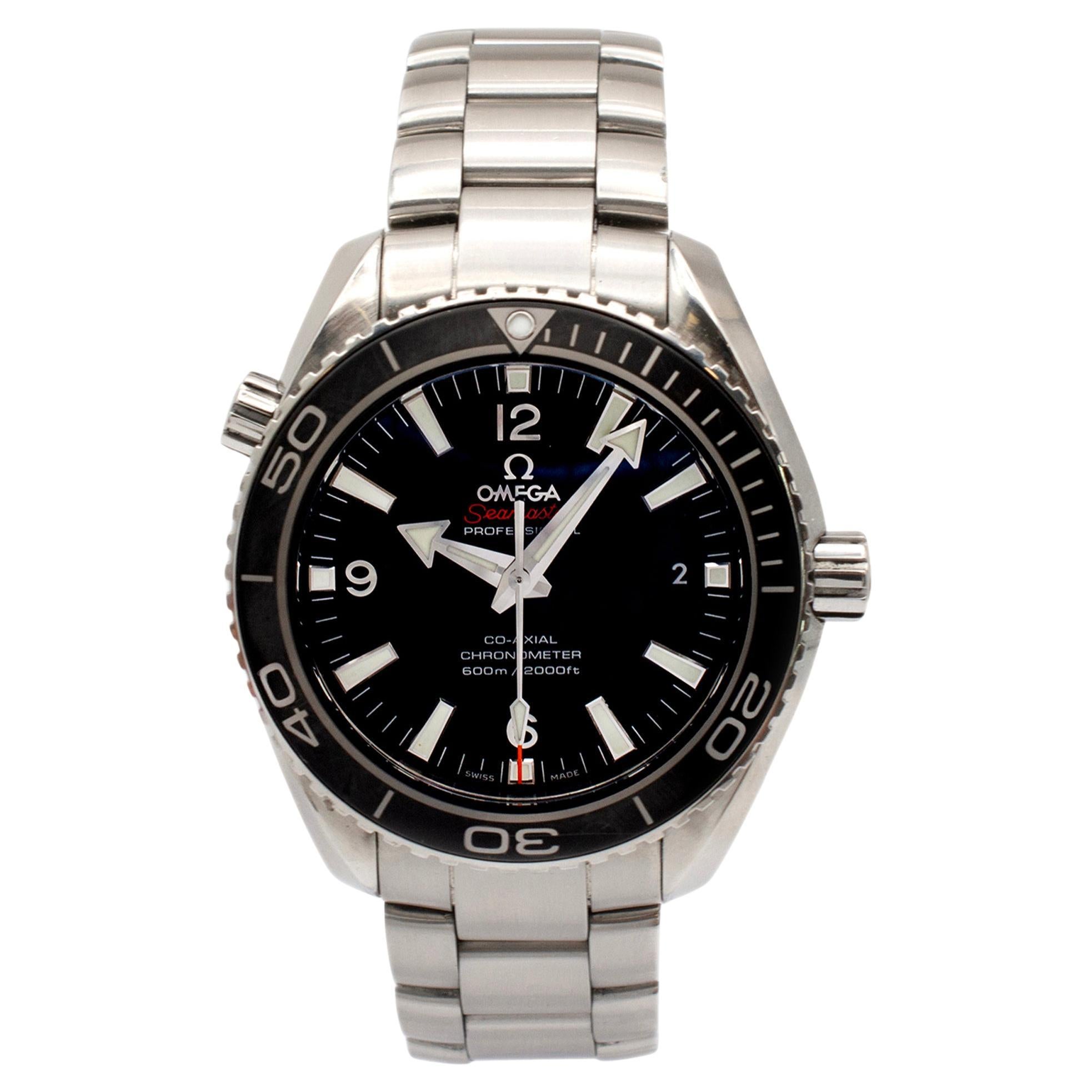 Omega Seamster Planet Ocean 232.30.42.21.01.001 42MM Stainless Steel Men’s Watch For Sale