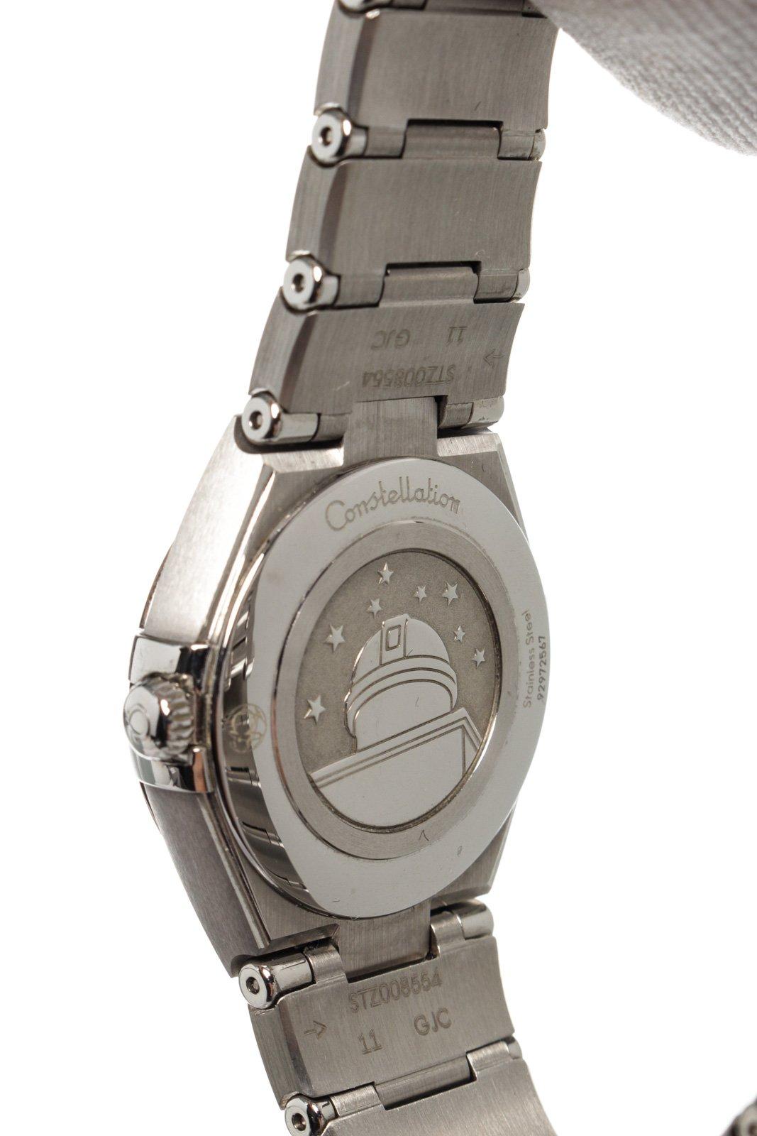 Omega Silver Constellation Quadrella Watch 5