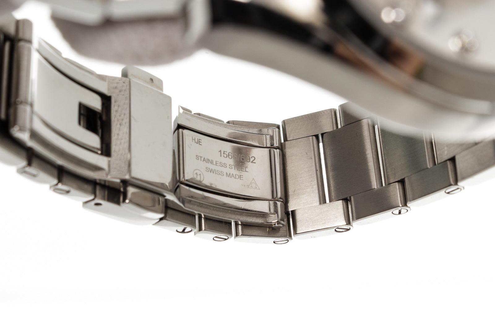 Omega Silver Seamaster Watch For Sale 4