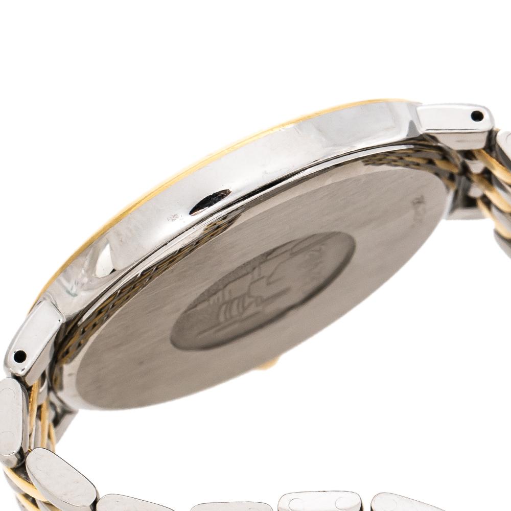 Omega Silver Two-Tone Stainless Steel De Ville Men's Wristwatch 32 mm 1