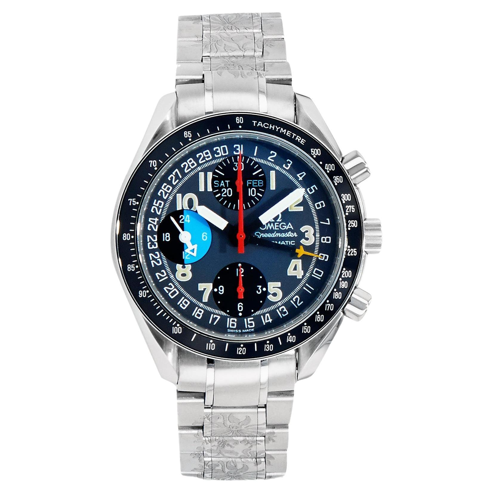 Montre Omega Speedly Masterly Mark Day Date 40 Chronograph Estate - 3520.53 en vente